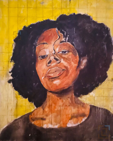 black artist woman artist self portrait brooklyn new york city haitian art expressionism