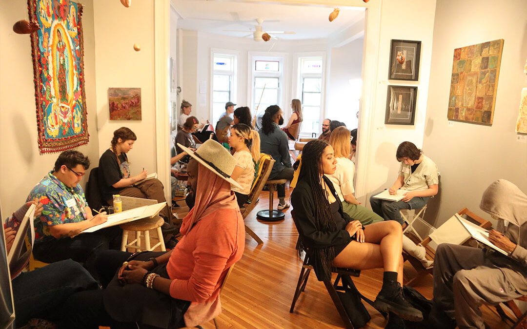 A Night of Portraiture: Energy Exchange at Gallery Particulier