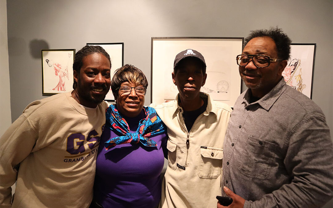 A Cold Night, a Warm Room: Elliot Johnson’s Solo Show Opening