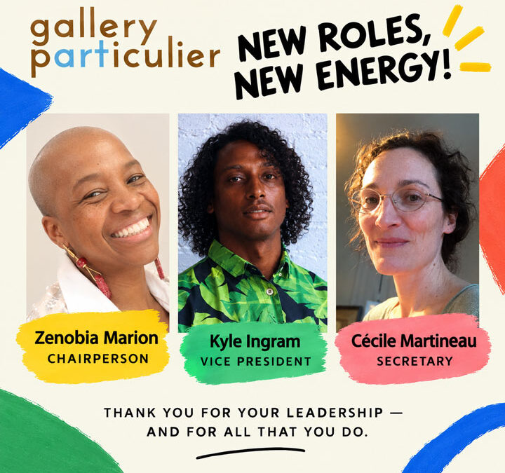 New Roles, New Energy at Gallery Particulier!
